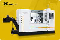 MERKEZİ TAHRİKLİ ÇİFT BAŞLI CNC EĞİMLİ TORNA 