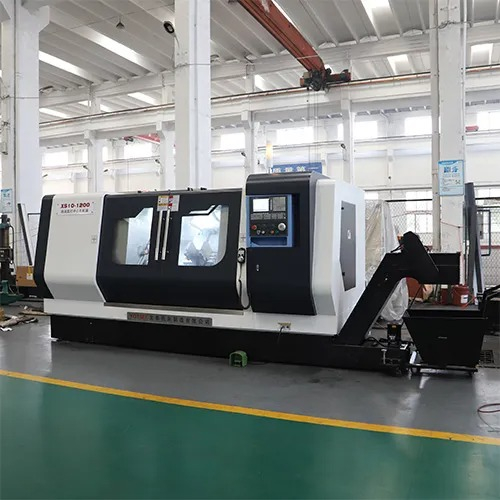 XS10-1200 Şaft Parçaları Eğimli Kaplama ve Merkezleme Makinası