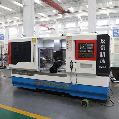 Çift Kafalı CNC Endekslenebilir Uçlu Matkap Yüksek Hızlı CNC UZ40 Matkap Makinesi
